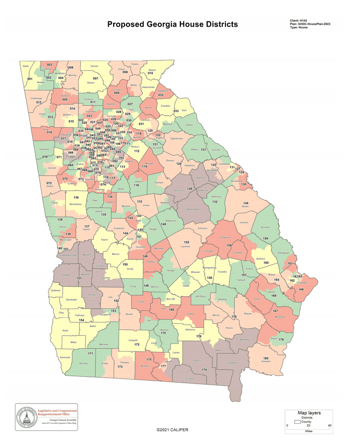 Georgia House Dems 2023 Redistricting Plan - DocumentCloud