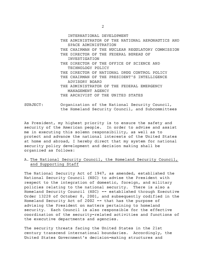 Page 2 of Steve Bannon Was Just Kicked Off the National Security Council. Read the Memorandum.