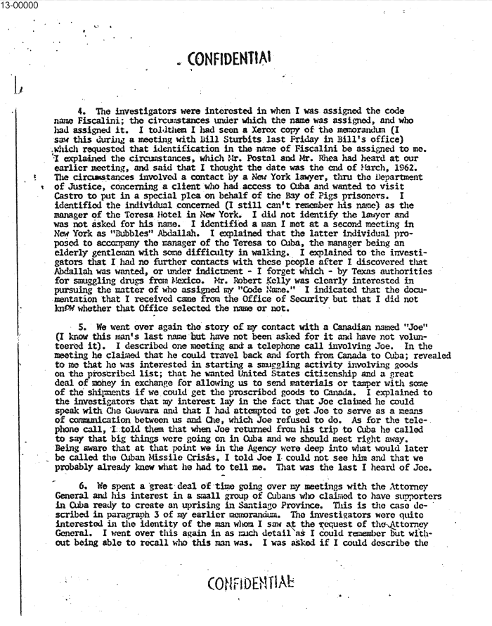 Page 6 of FILE ON FORD, CHARLES/RFK-MAFIA