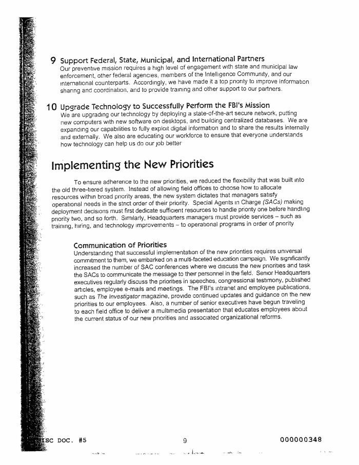 Page 15 of FBI Vault FBI Report Apr 2004