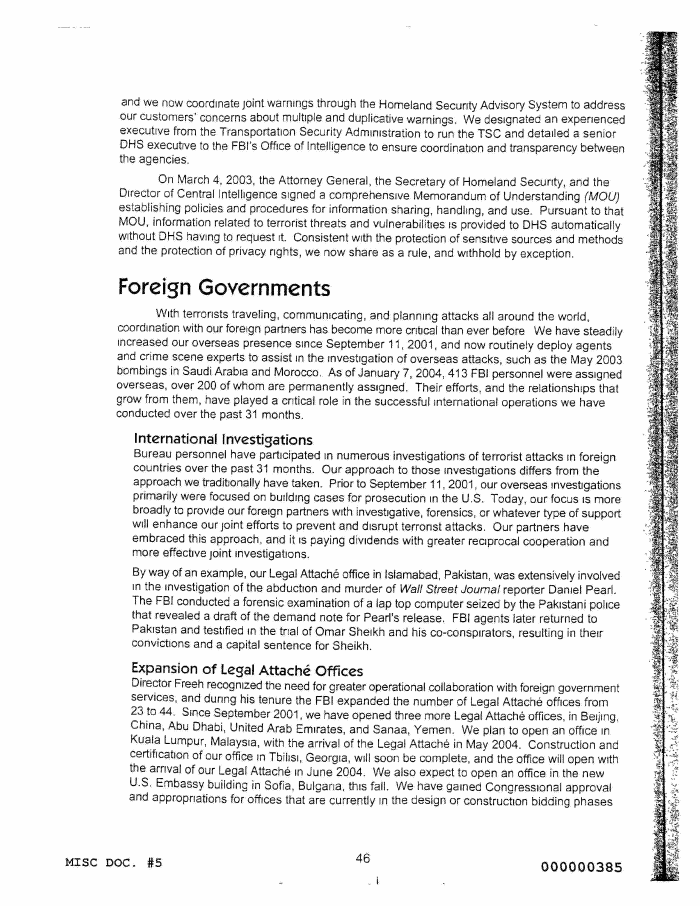Page 52 of FBI Vault FBI Report Apr 2004