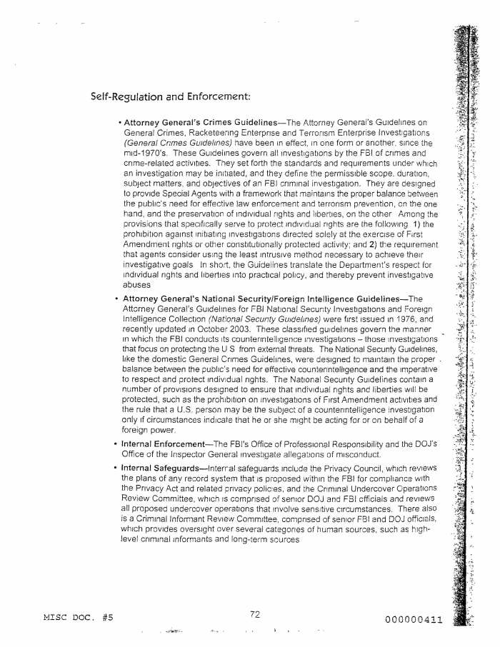 Page 78 of FBI Vault FBI Report Apr 2004