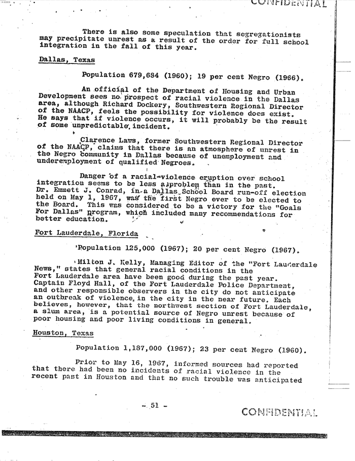 Page 59 of Hoover letter and FBI analysis on 1960s social unrest