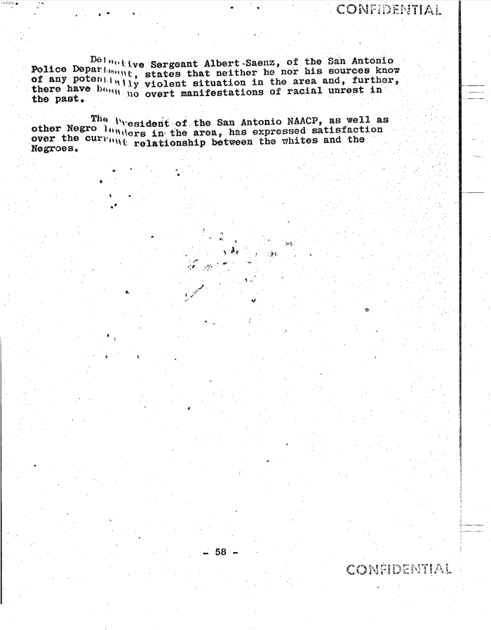 Page 66 of Hoover letter and FBI analysis on 1960s social unrest