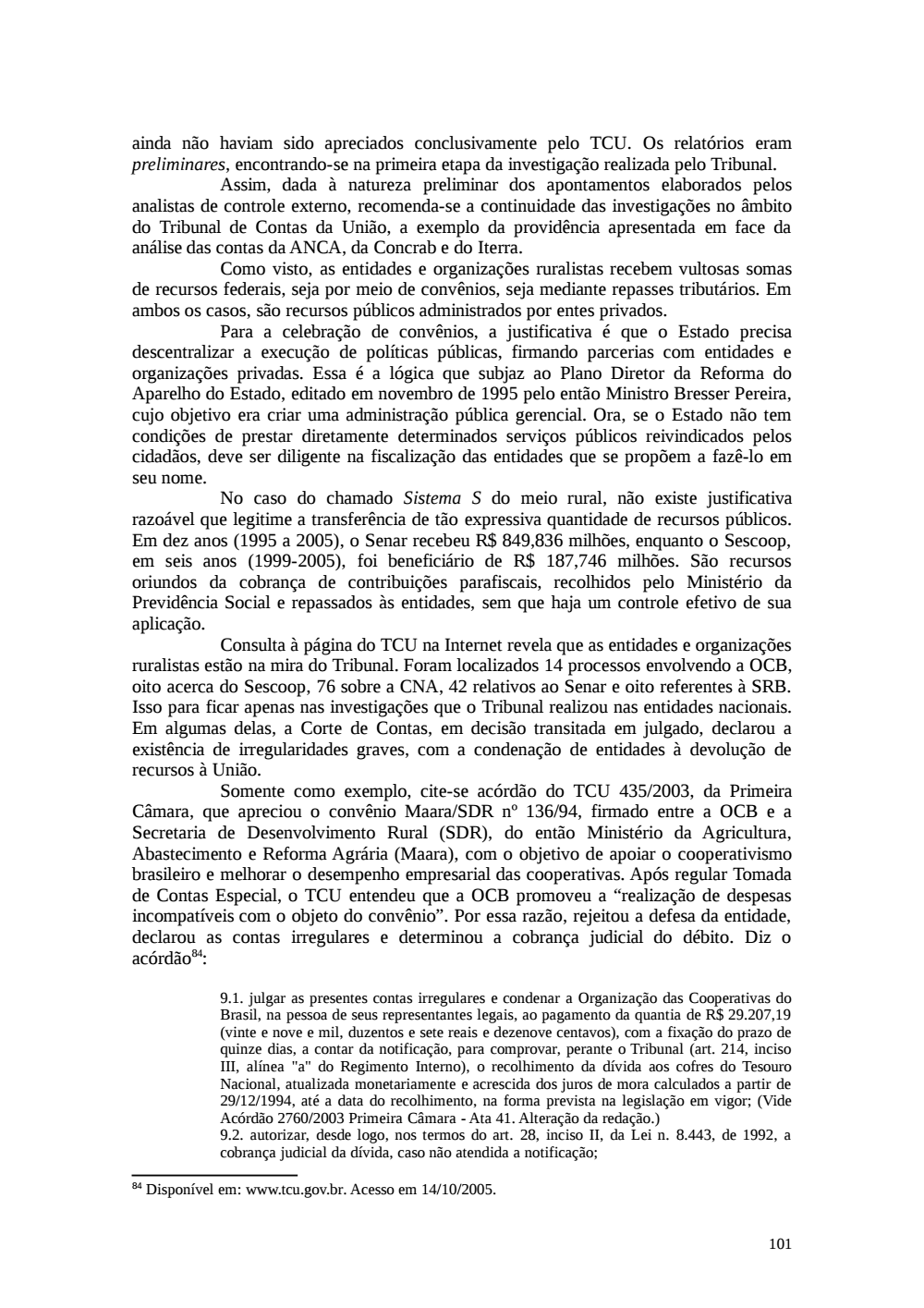 Page 101 from Relatório final da comissão