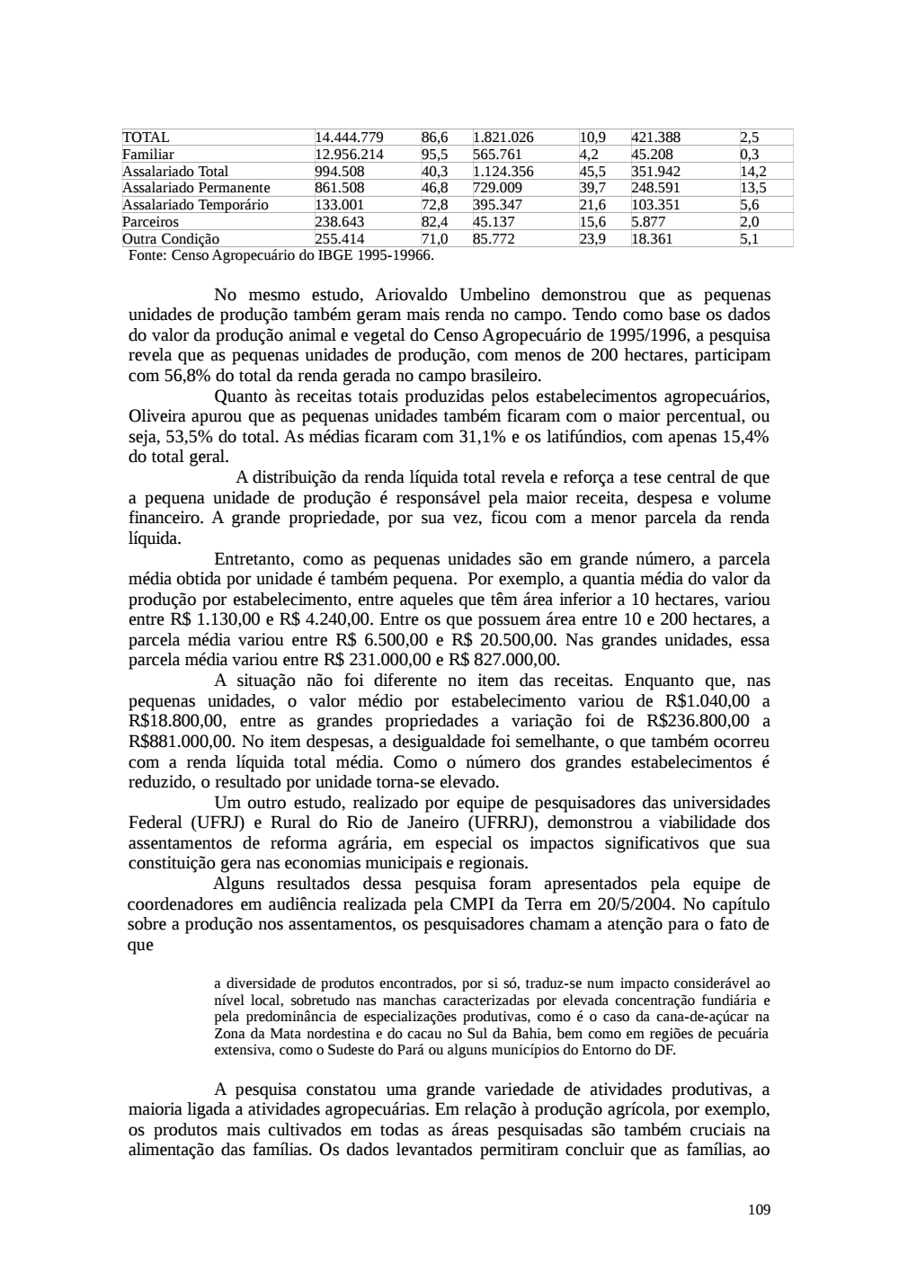 Page 109 from Relatório final da comissão