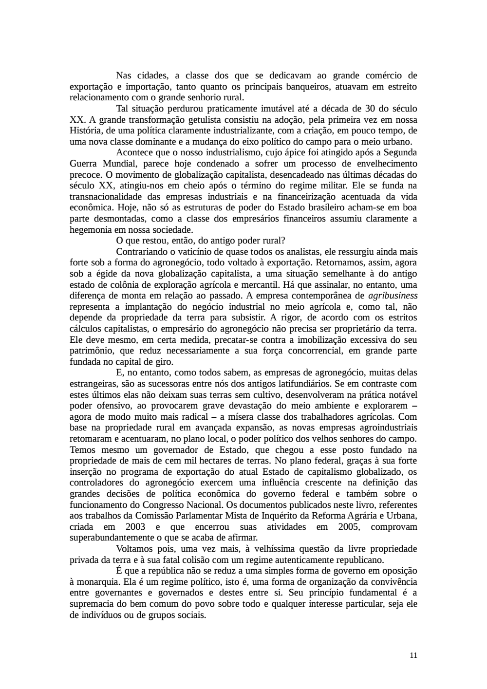 Page 11 from Relatório final da comissão
