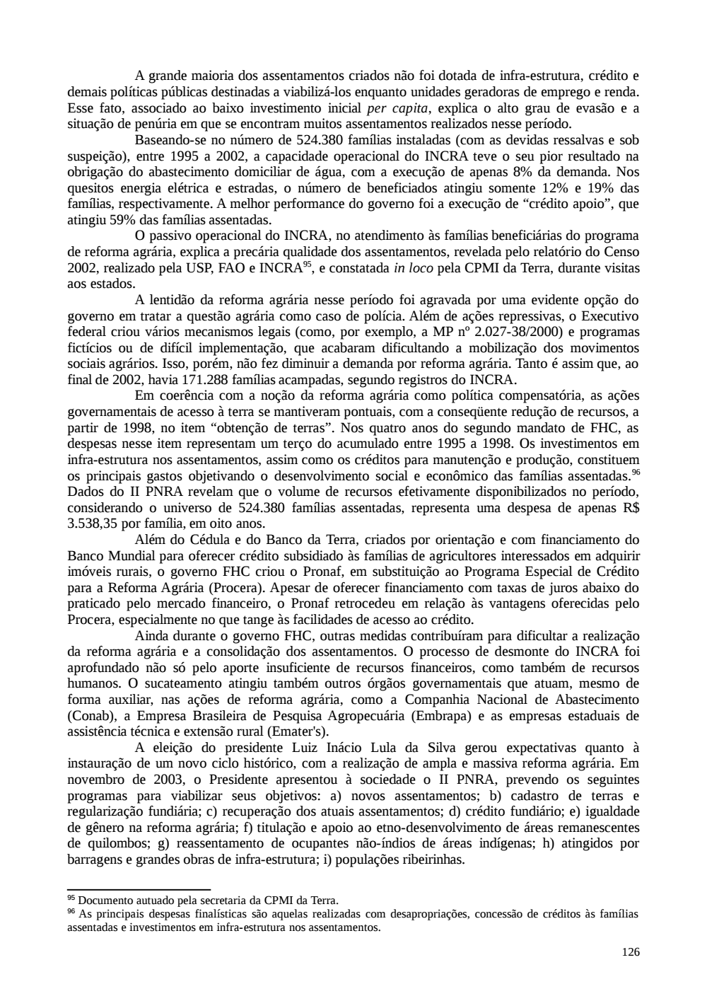 Page 126 from Relatório final da comissão