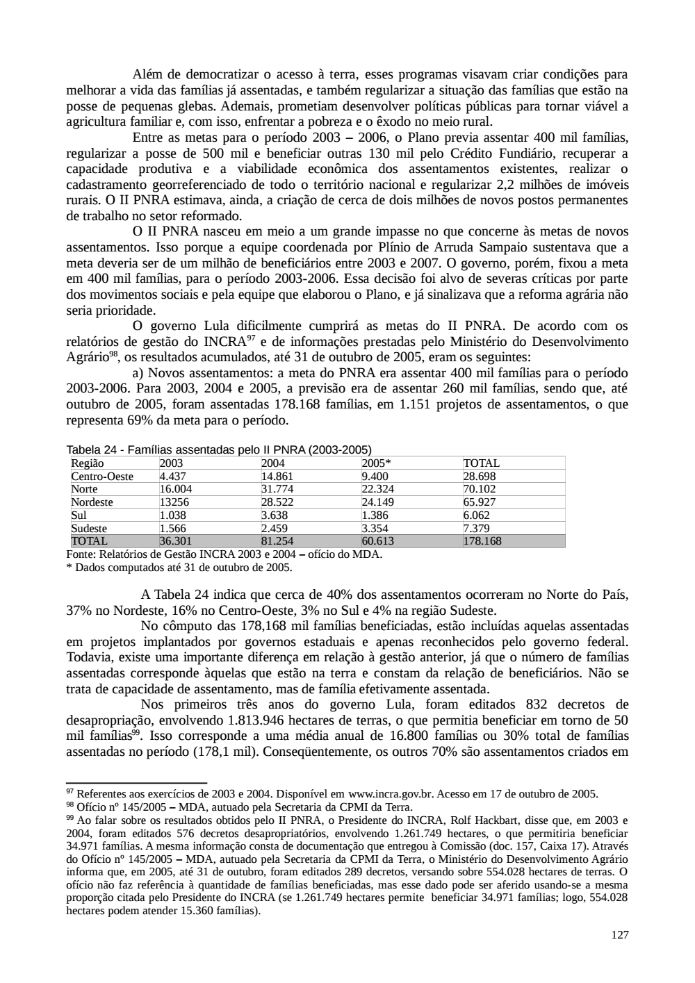 Page 127 from Relatório final da comissão