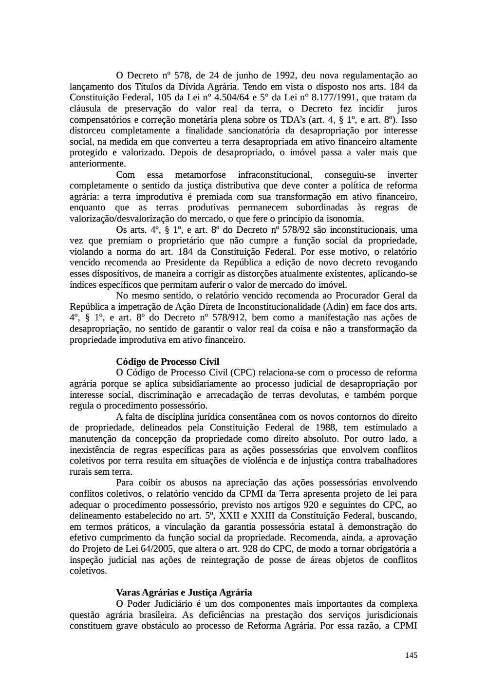 Page 145 from Relatório final da comissão