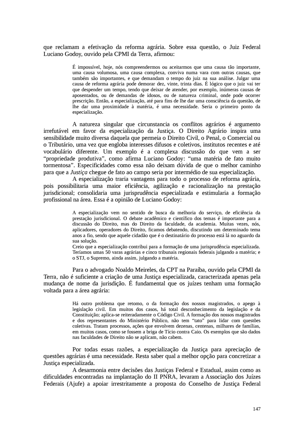 Page 147 from Relatório final da comissão
