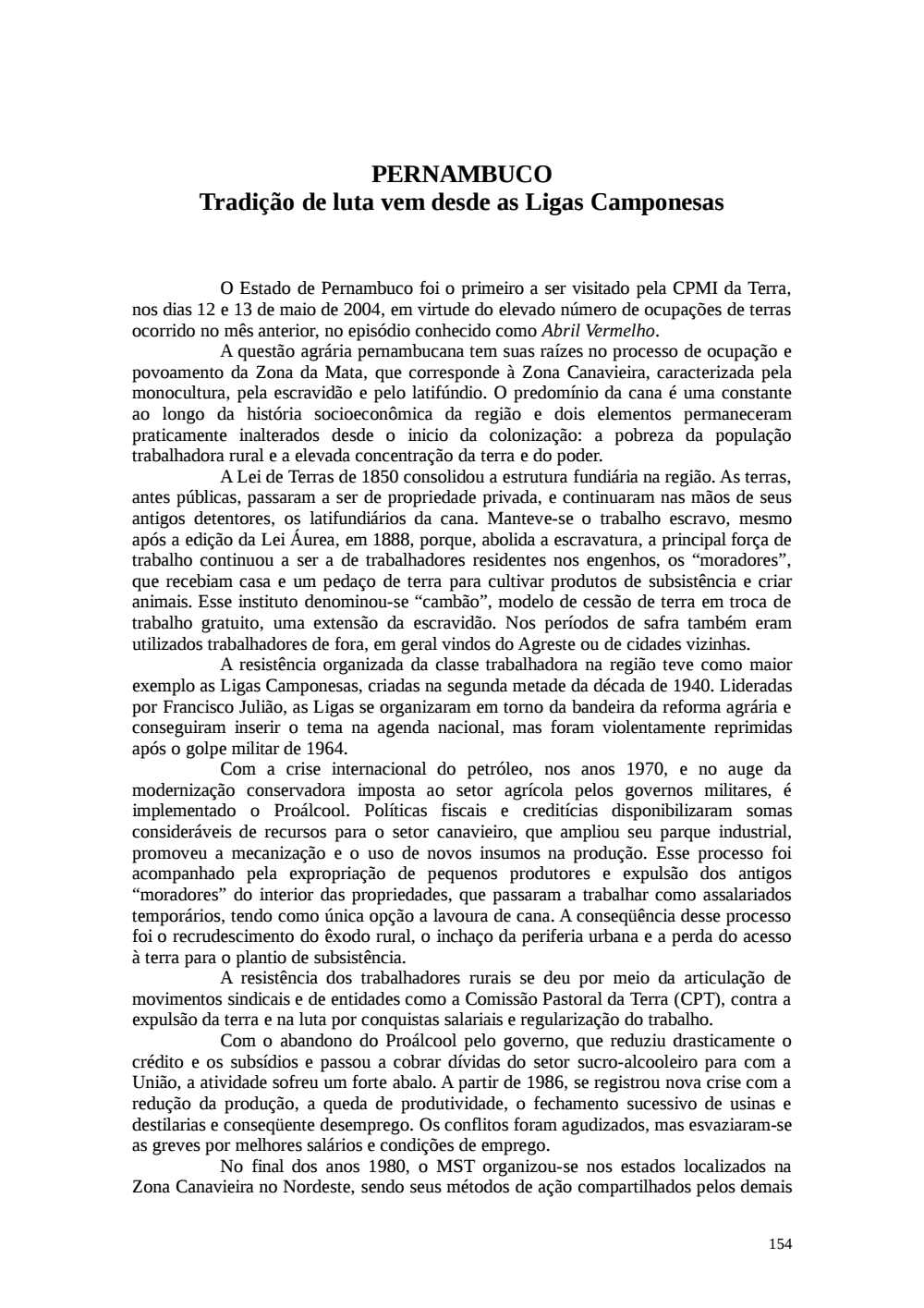 Page 154 from Relatório final da comissão