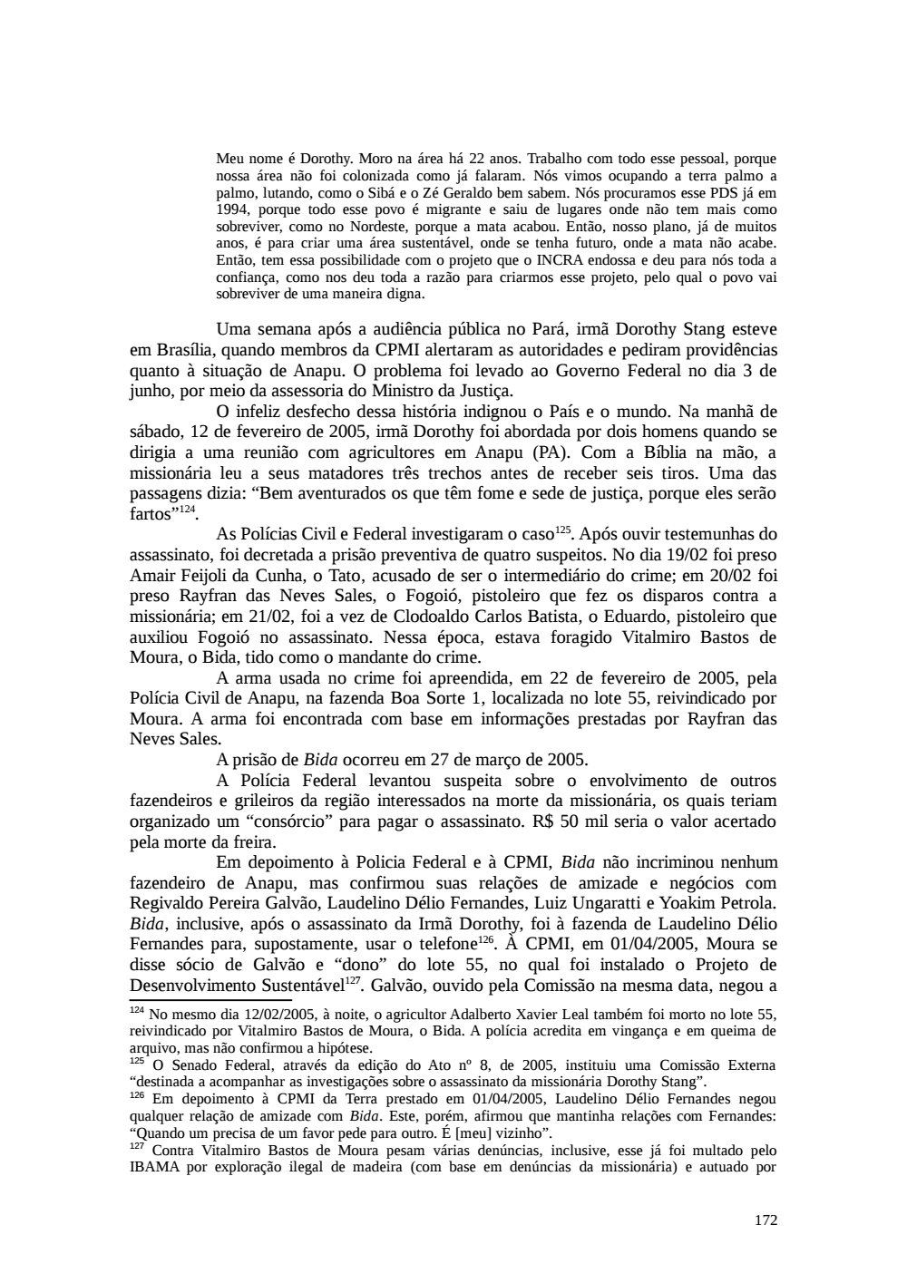 Page 172 from Relatório final da comissão