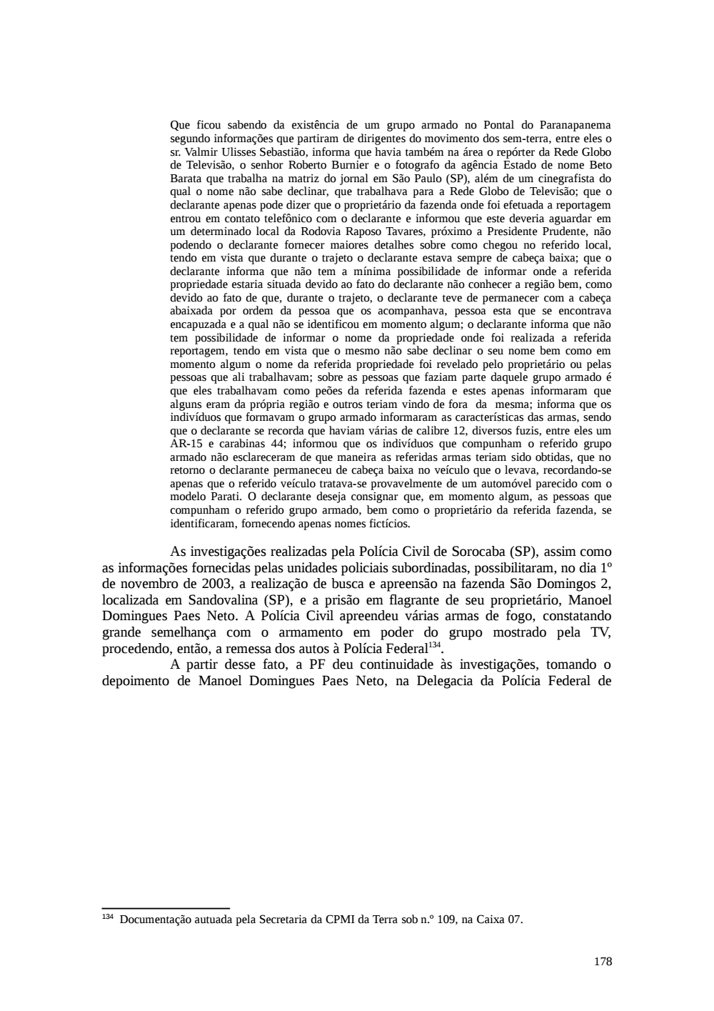 Page 178 from Relatório final da comissão