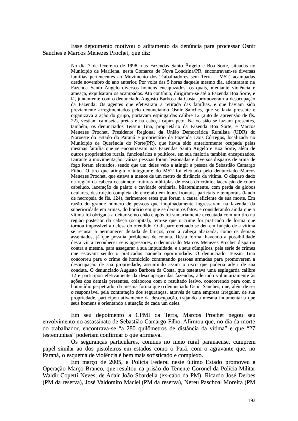 Page 193 from Relatório final da comissão