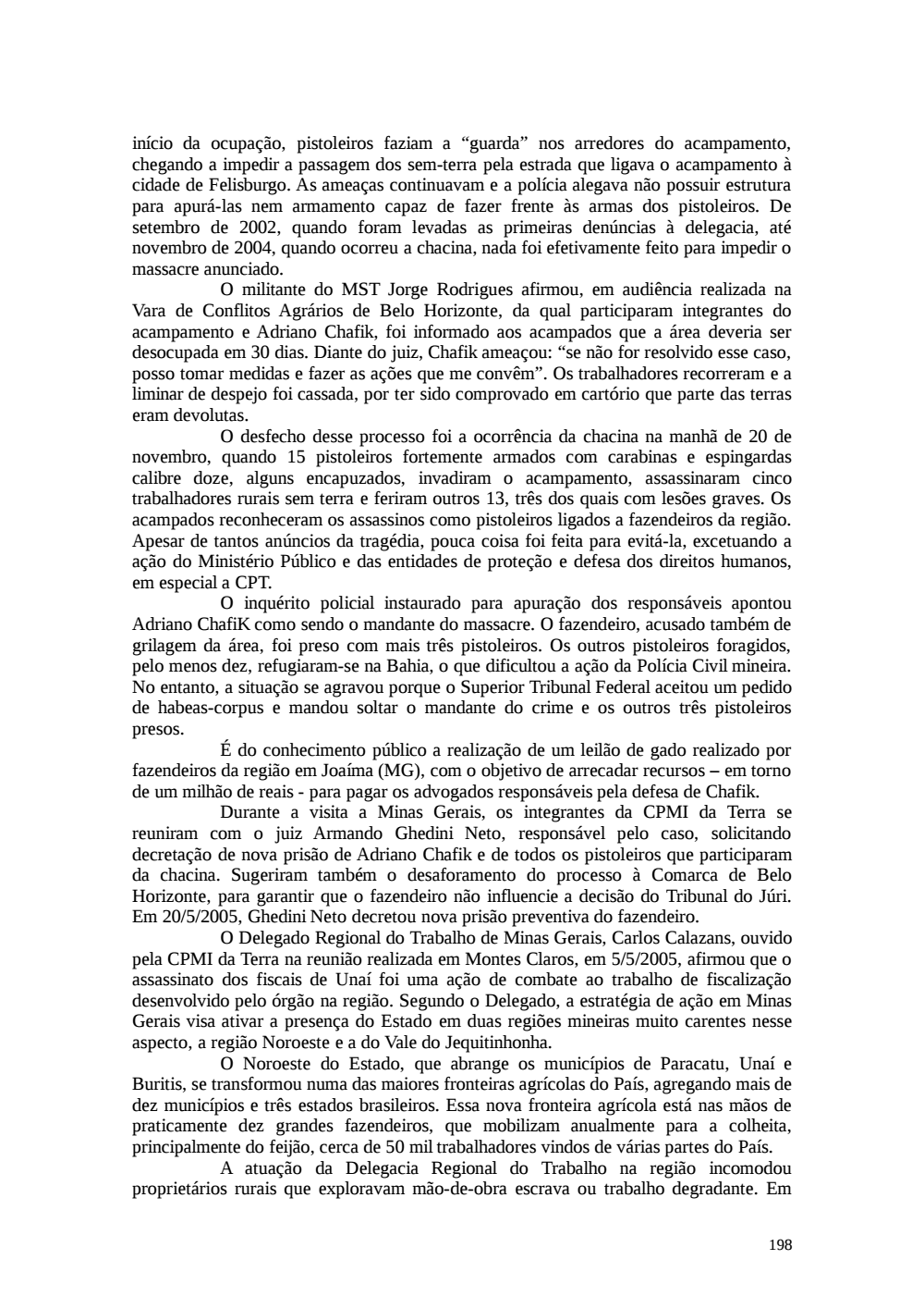 Page 198 from Relatório final da comissão