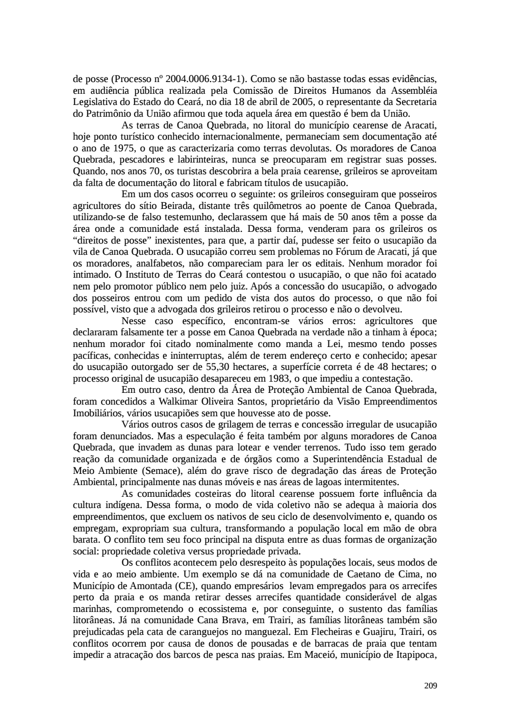 Page 209 from Relatório final da comissão
