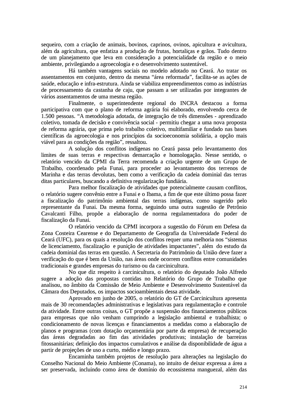 Page 214 from Relatório final da comissão