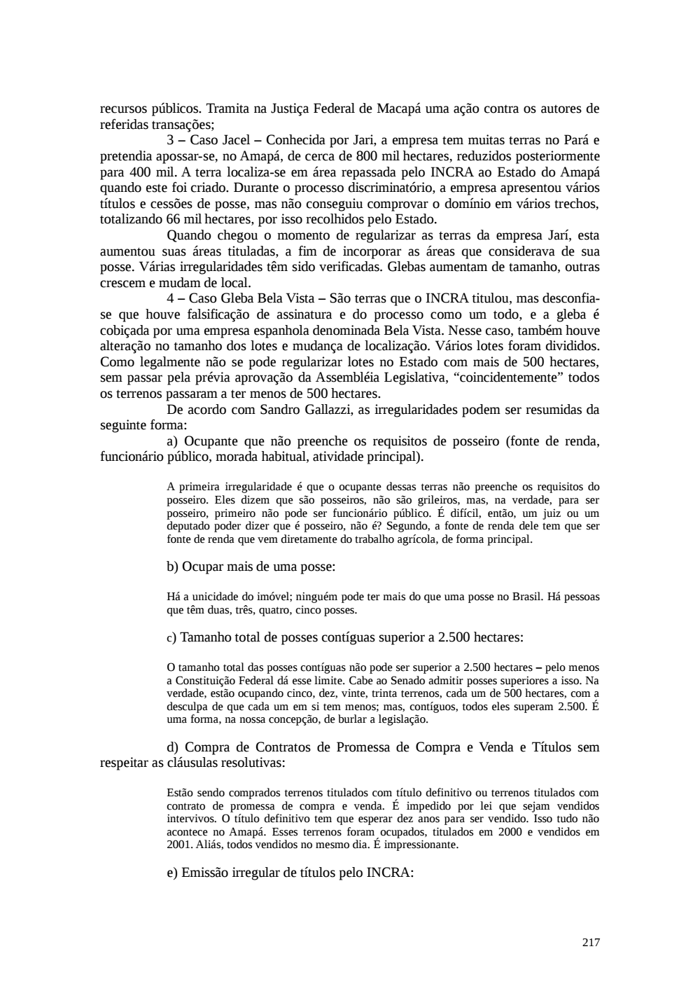 Page 217 from Relatório final da comissão