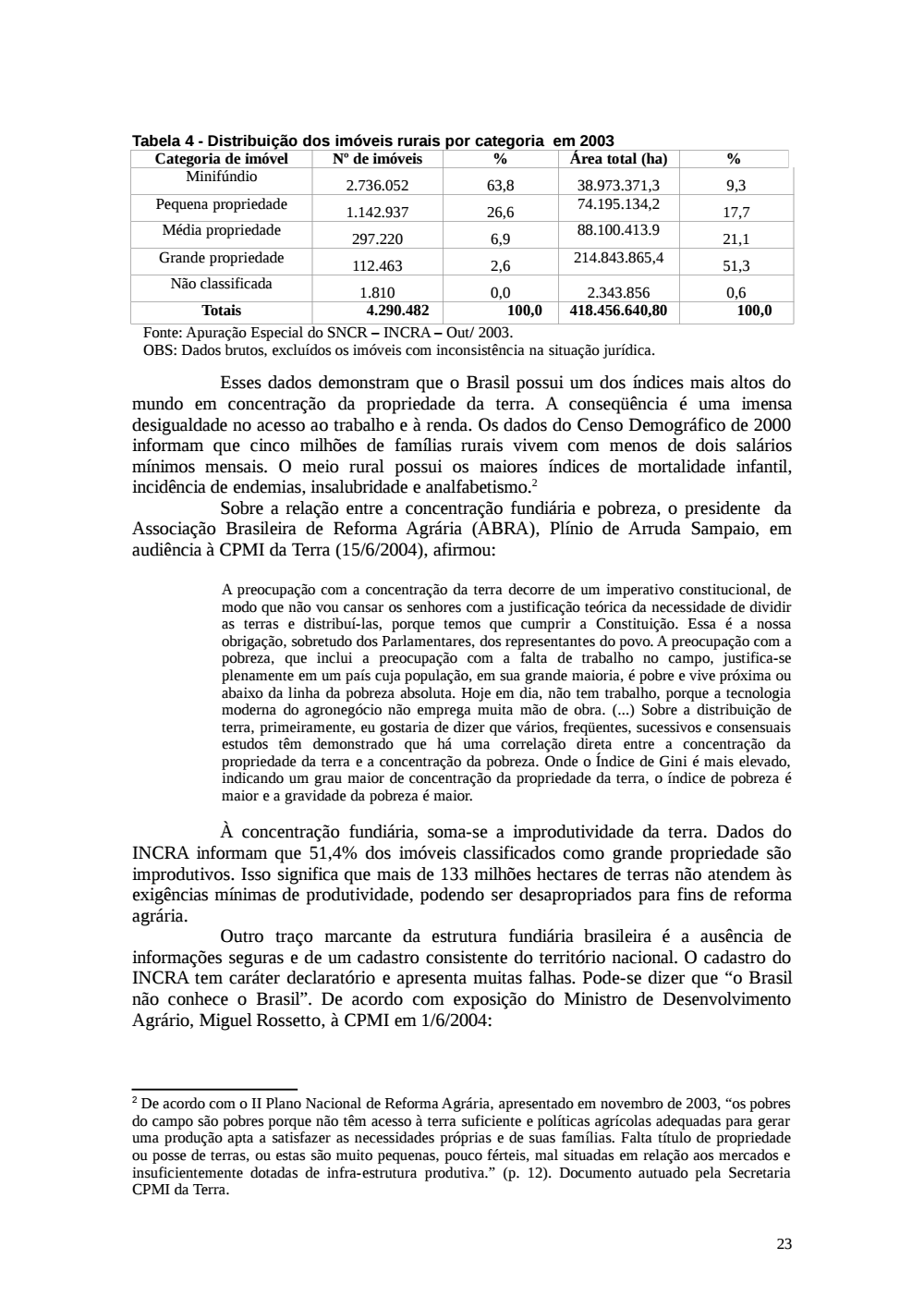 Page 23 from Relatório final da comissão