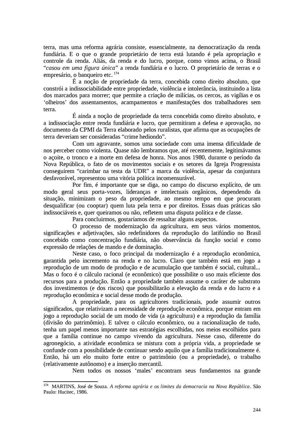 Page 244 from Relatório final da comissão