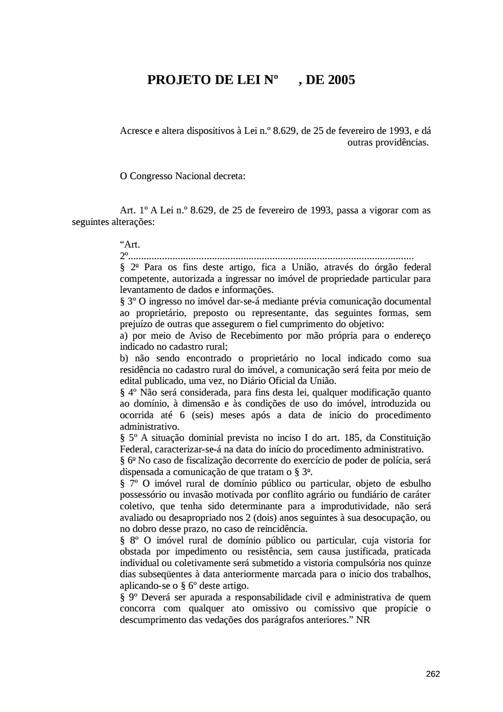 Page 262 from Relatório final da comissão