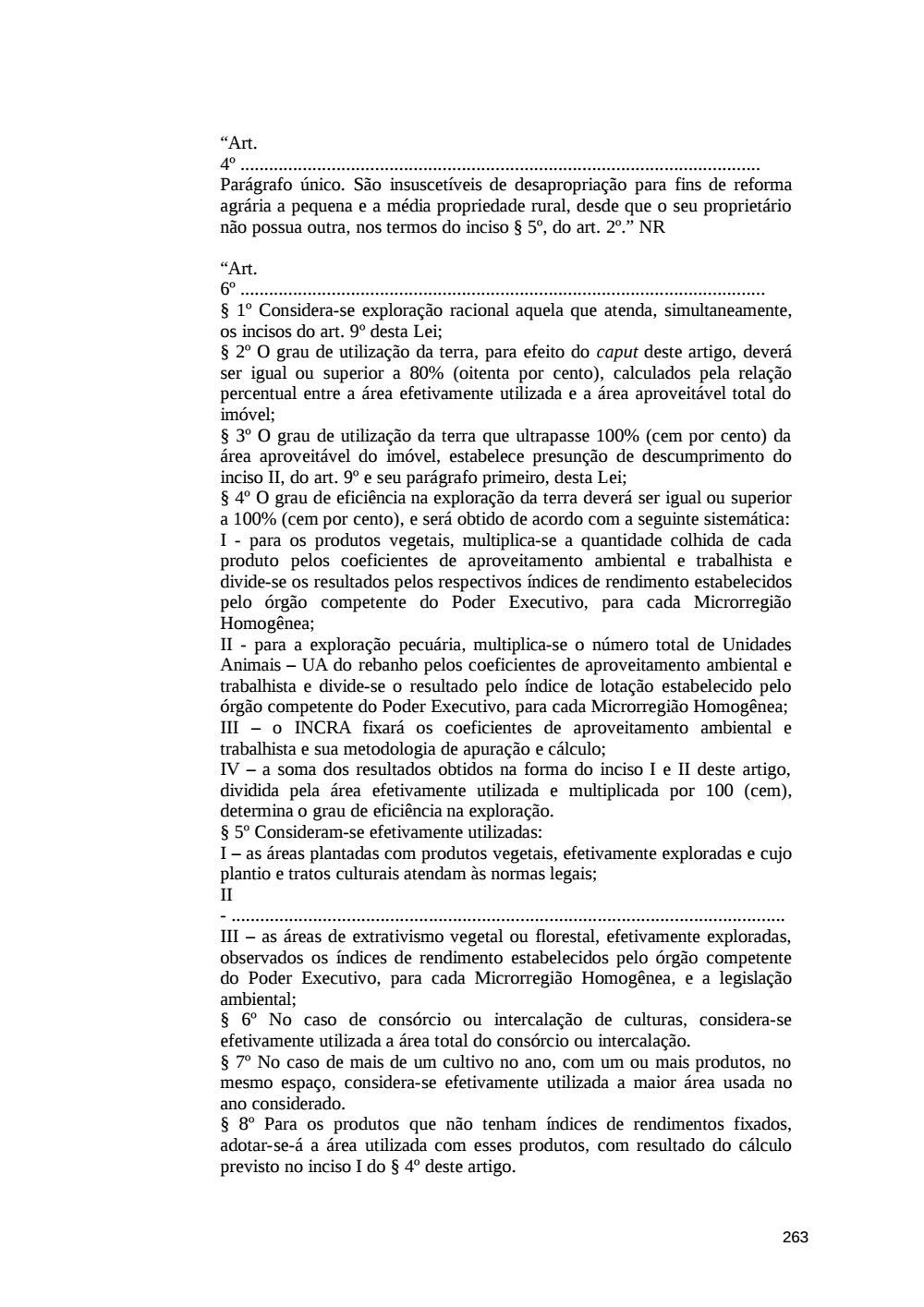 Page 263 from Relatório final da comissão