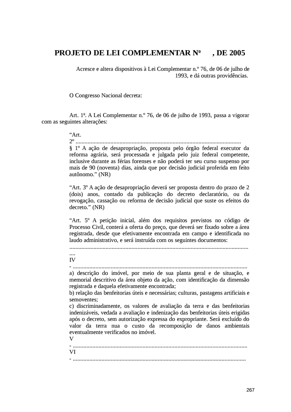 Page 267 from Relatório final da comissão