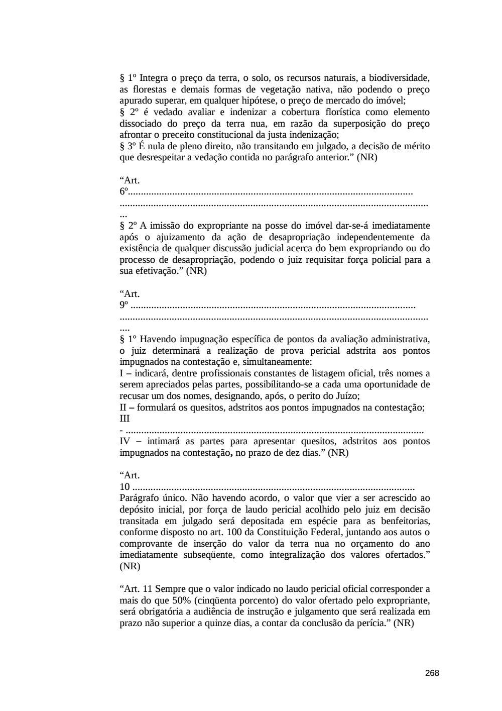 Page 268 from Relatório final da comissão