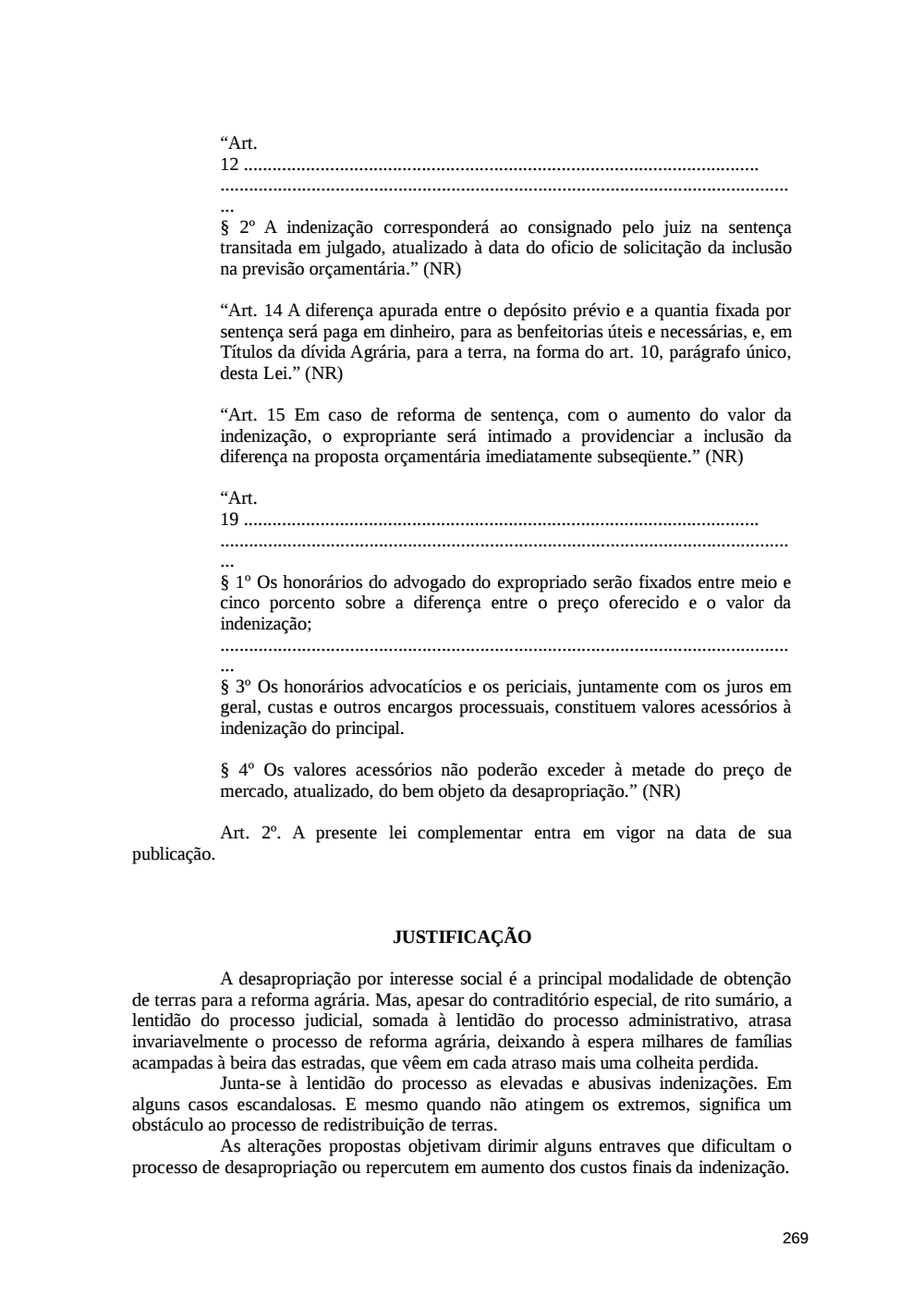Page 269 from Relatório final da comissão