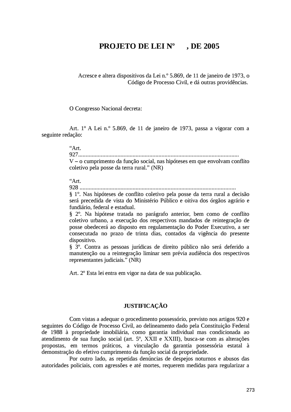 Page 273 from Relatório final da comissão