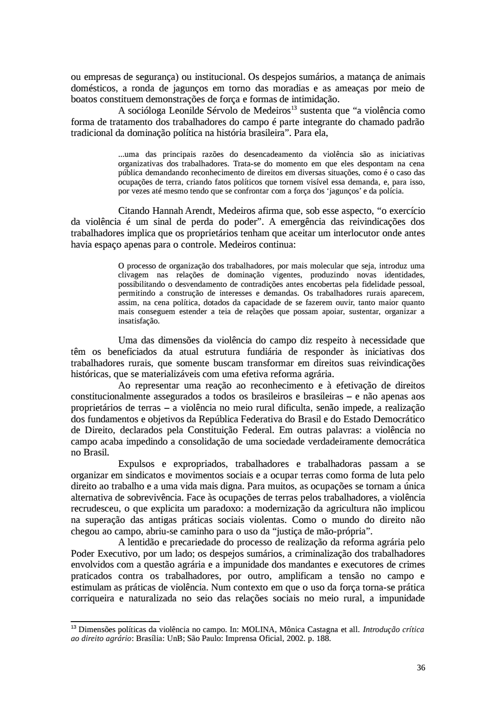 Page 36 from Relatório final da comissão