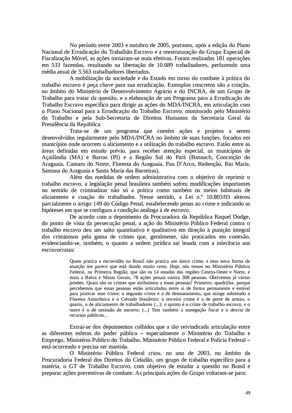 Page 49 from Relatório final da comissão