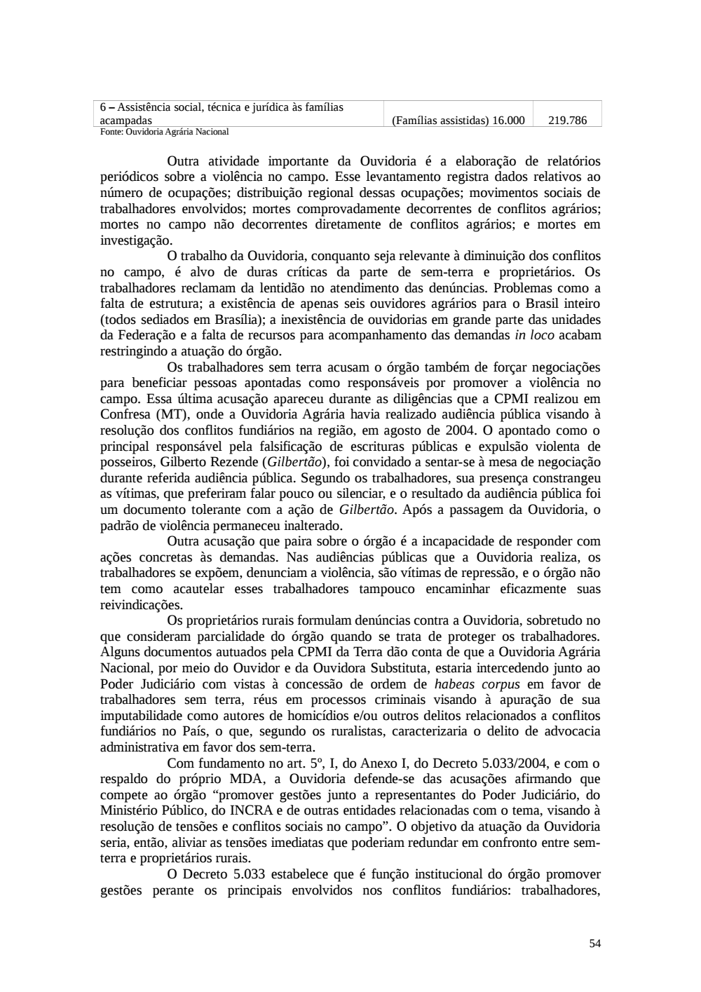 Page 54 from Relatório final da comissão