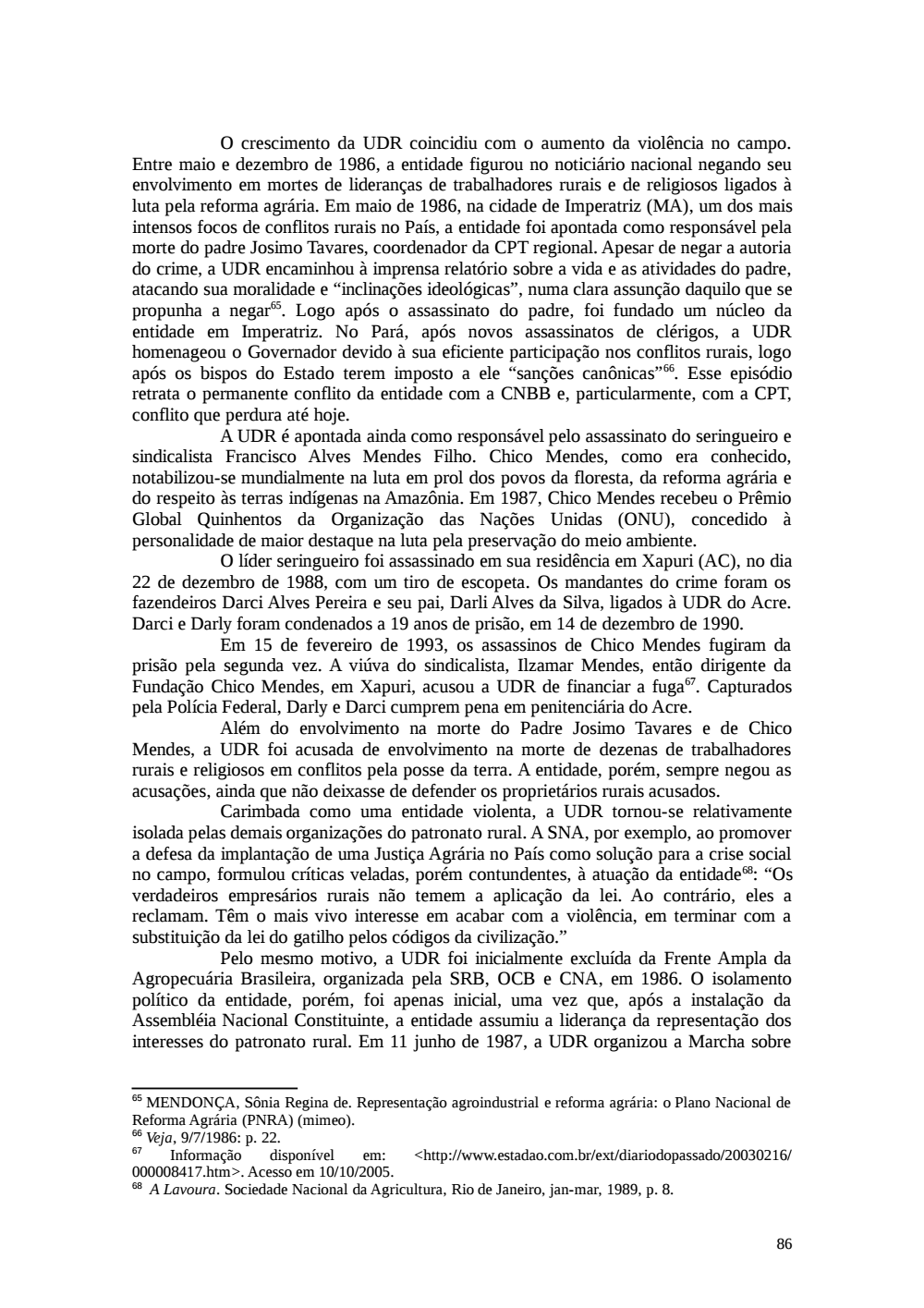 Page 86 from Relatório final da comissão