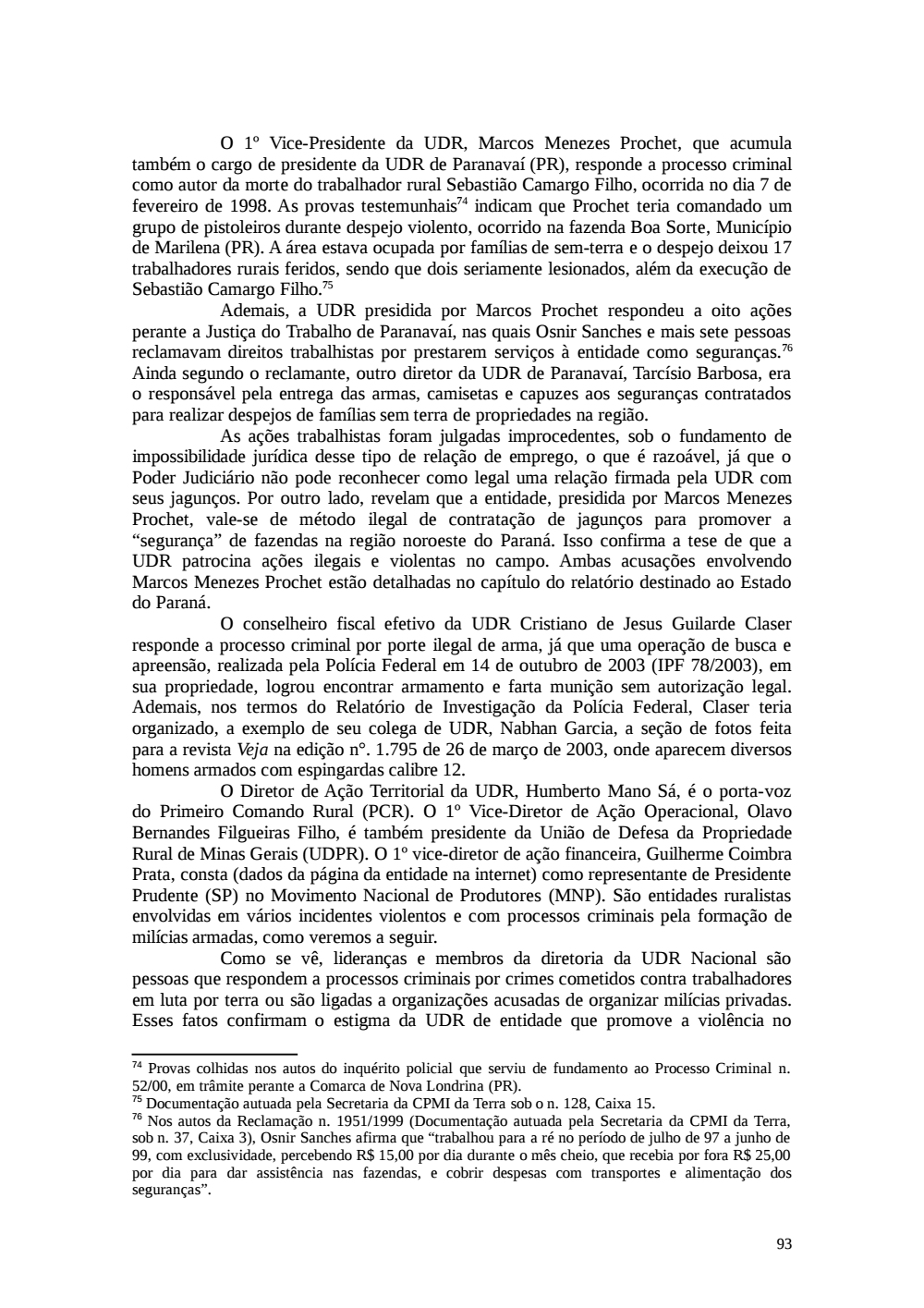 Page 93 from Relatório final da comissão