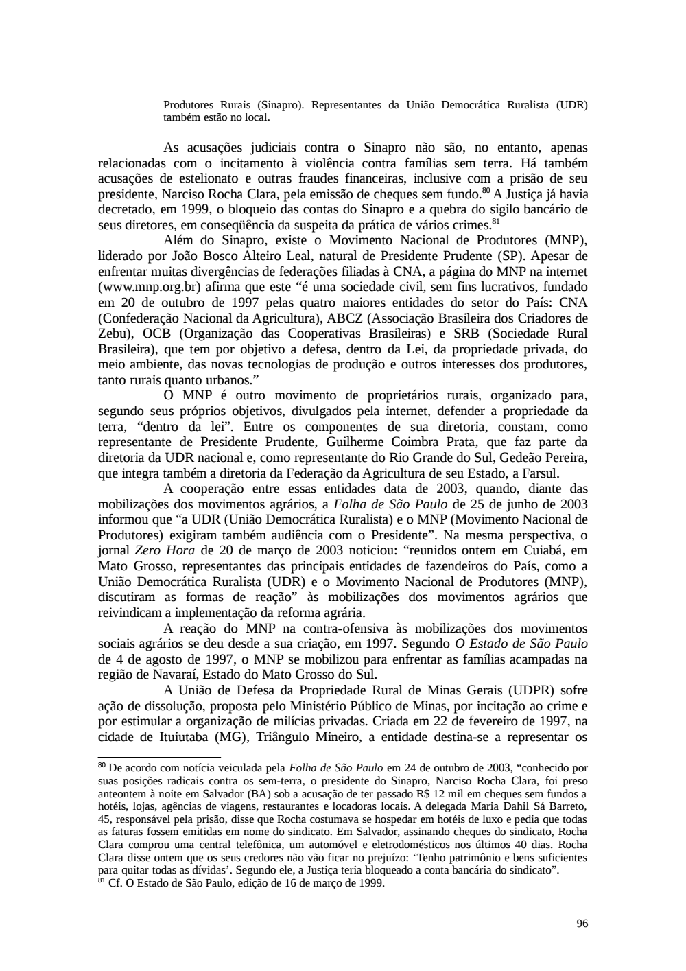 Page 96 from Relatório final da comissão