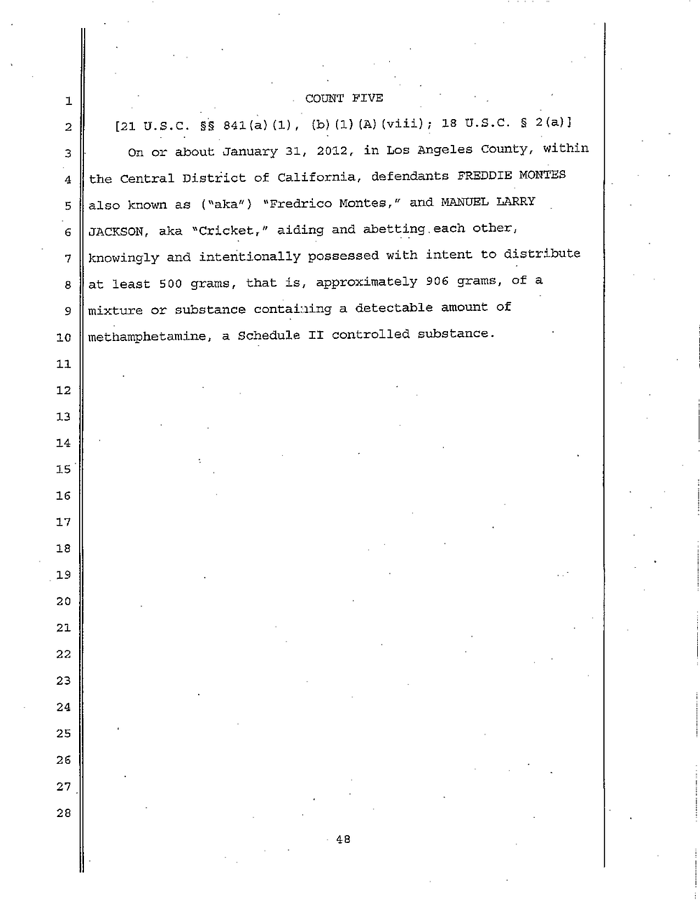 Page 48 of La Familia Indictment